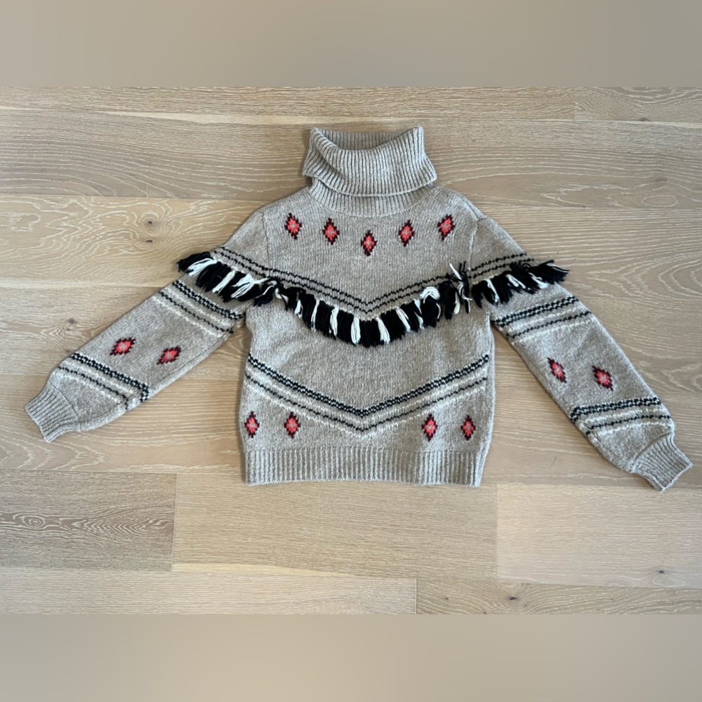 Lou & Grey for Loft Tribal Print Sweater